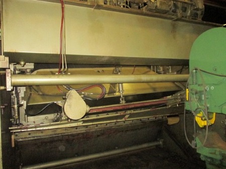 3/8 x 10' PACIFIC MODEL 375R10 HYDRAULIC SQUARING SHEAR