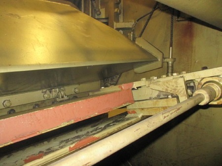 3/8 x 10' PACIFIC MODEL 375R10 HYDRAULIC SQUARING SHEAR