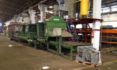 57 W., 16 H., 57 L., RIPOCHE, ROLLER HEARTH ANNEALING FURNACE, 3 ZONE