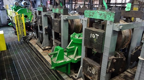 8 YODER/THERMATOOL API CAGE FORMING ERW TUBE MILL