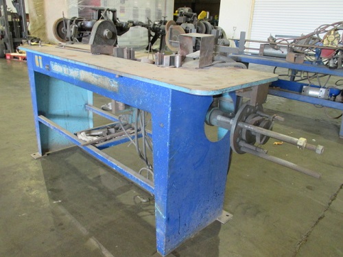 LUBOW #WBR-1 AIR WIRE BENDING PRESS