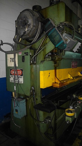 60 TON CHICAGO DREIS & KRUMP PRESS BRAKE