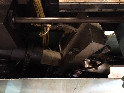 KINEFAC Mdl# MC-25, 2 DIE CYLINDRICAL THREAD ROLLER