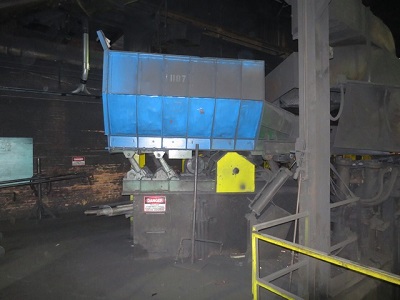 3000 Lb/hr AJAX-WYATT DOUBLE RAM TILT INDUCTION FURNACE CASTING LINE