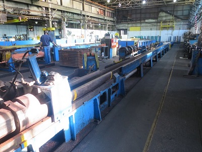 2000 TON WATSON STILLMAN Mdl# 3186-D COPPER & BRASS ROD EXTRUSION PRESS LINE