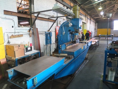 75 TON WATSON STILLMAN VERTICAL STRAIGHTENING PRESS