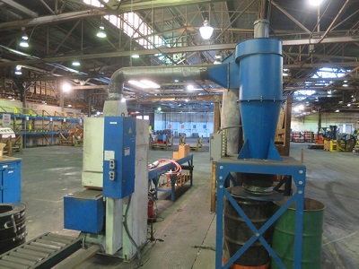 VANGROENWEGHE TURBOGRINDER TYPE T-300-2K BELT GRINDING MACHINE