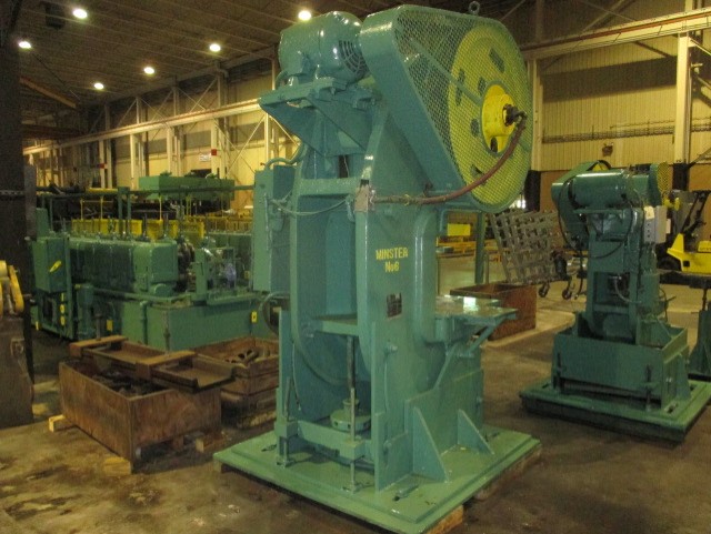 60 TON MINSTER # 6 OBI FLYWHEEL PRESS