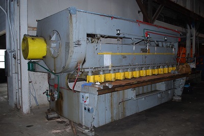 12' x 1/4 STEELWELD MECHANICAL SHEAR