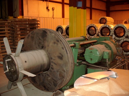 36 x .125 x 15,000# YODER SLITTING LINE