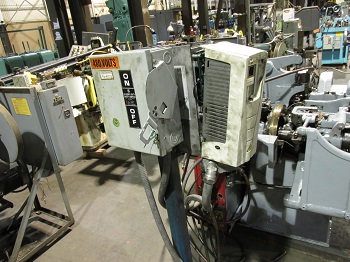 U.S. BAIRD #3 FOUR SLIDE MACHINE, with motorized straightener