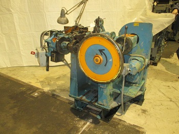 U.S. BAIRD #1 FOUR SLIDE MACHINE WITH WIRE STRAIGHTENER