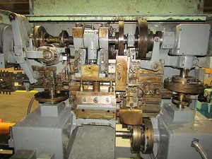 TORRINGTON #V80 VERTI-SLIDE MACHINE W/ COIL STOCK STAND