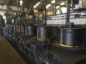 8 BLOCK TECNOCABLE WIRE DRAWING LINE