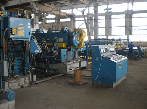 96 x .375 x 60,000# HERR VOSS CUT TO LENGTH LINE