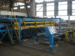 96 x .375 x 60,000# HERR VOSS CUT TO LENGTH LINE