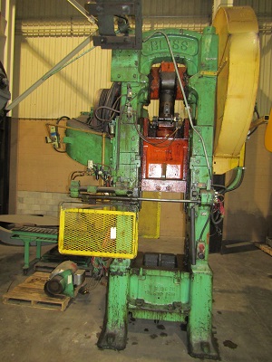 135 TON BLISS NO. 306 STRAIGHT SIDE SINGLE CRANK PRESS