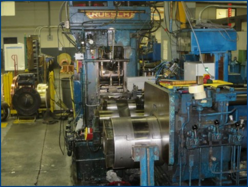 8 RUESCH 4HI REVERSING COLD ROLLING MILL