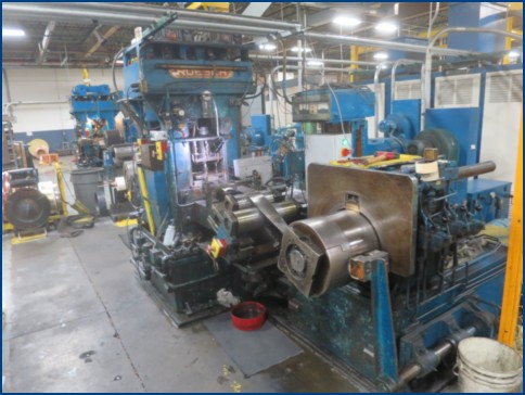 8 RUESCH 4HI REVERSING COLD ROLLING MILL