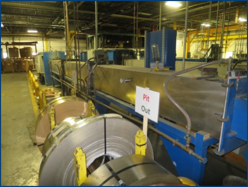 13-1/4 THERMAL BASICS COPPER AND BRASS STRIP ANNEALING LINE