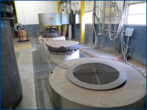 36 H X 42 SM ENGINEERING PIT TYPE BELL ANNEALING FURNACES