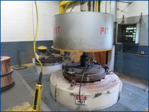 36 H X 42 SM ENGINEERING PIT TYPE BELL ANNEALING FURNACES