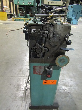 TORIN W10-A SPRING COILING MACHINE W/MOYER EUROGAGE DIGITAL SPRING GAUGE