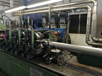 5 (127MM) OLIMPIA 70/120 STAINLESS STEEL LASER TUBE MILL