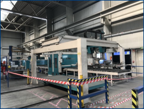 KBM SHEET TO SHEET GRINDING & BRUSHING/SANITIZING LINE