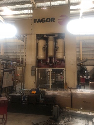 400 TON FAGOR STRAIGHT SIDE DOUBLE CRANK PRESS