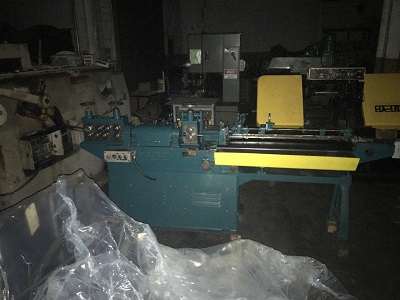 LEWIS MODEL 3F STRAIGHTENER AND CUT OFF