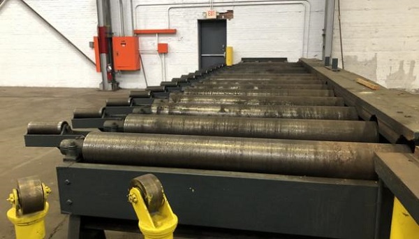 12' x 3/4 CLEVELAND SHEAR WITH ENTRY CONVEYOR & JIB CRANE