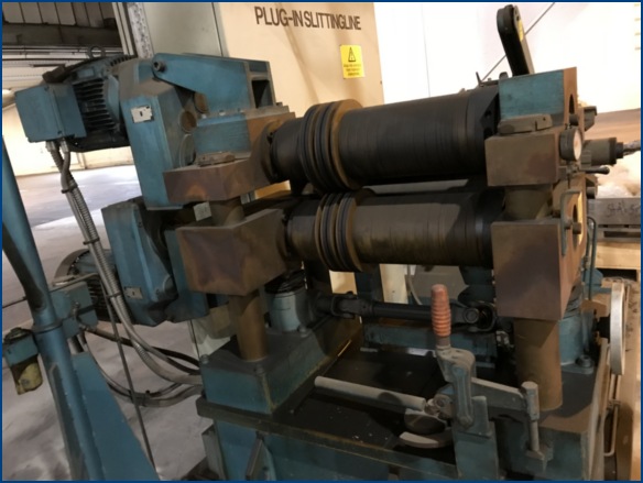 15.75 (400MM) AKV PLUG-IN PULL THRU SLITTING LINE