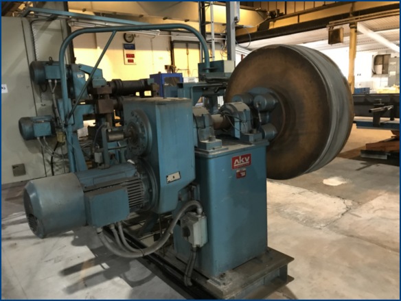 15.75 (400MM) AKV PLUG-IN PULL THRU SLITTING LINE