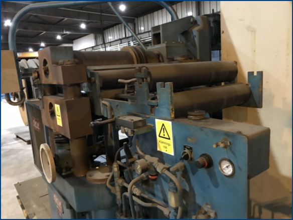 15.75 (400MM) AKV PLUG-IN PULL THRU SLITTING LINE