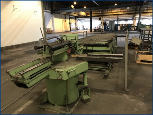 12 (320MM) AKV LOOP SLITTING LINE W/ PACKAGING LINE