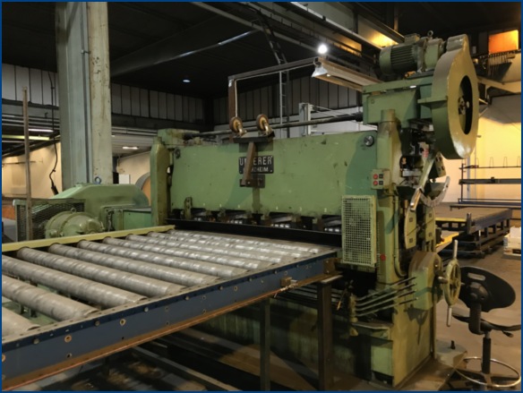 47 (1200MM) x .078 (2MM) x 20 TON TESI/AKV CUT TO LENGTH LINE