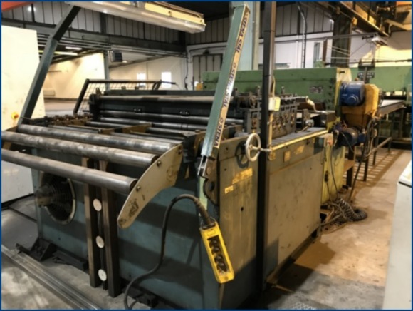 47 (1200MM) x .078 (2MM) x 20 TON TESI/AKV CUT TO LENGTH LINE