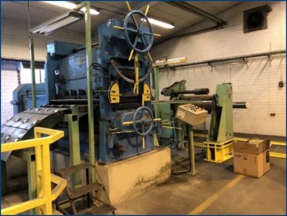 49 (1250MM) x 1.18 (3MM) x 20 TON TESI/AKV CUT TO LENGTH LINE