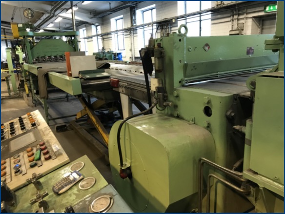 49 (1250MM) x 1.18 (3MM) x 20 TON TESI/AKV CUT TO LENGTH LINE