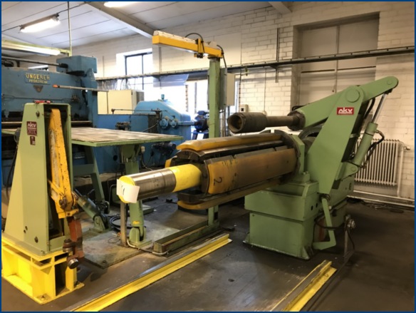 49 (1250MM) x 1.18 (3MM) x 20 TON TESI/AKV CUT TO LENGTH LINE