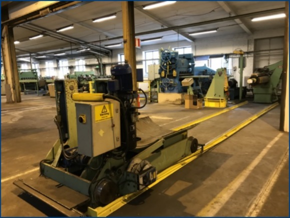 49 (1250MM) x 1.18 (3MM) x 20 TON TESI/AKV CUT TO LENGTH LINE