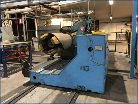 1500MM X 20 TON COIL REWIND