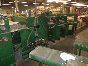 52 CORRUGATING/EMBOSSING CUT TO LENGTH LINE W/ HOLE PUNCHING