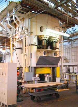 6500 TON LOEWY HYDRAULIC FORGING PRESS