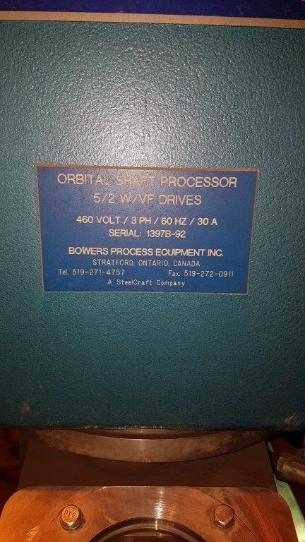 BOWERS 5/2 OSP ORBITAL SHAFT PROCESSOR