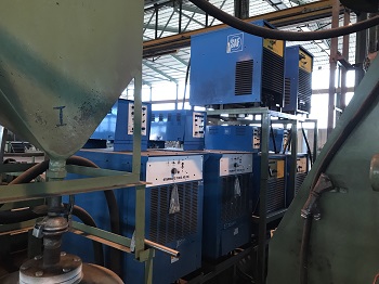 SPIRAL WELDED TUBE FACTORY 3000 X 20MM X 35 TON