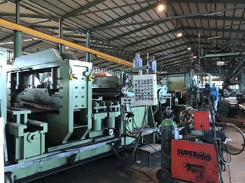 SPIRAL WELDED TUBE FACTORY 3000 X 20MM X 35 TON