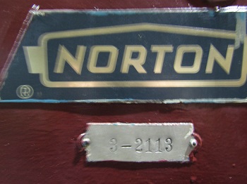 NORTON MODEL# 120246-E SURFACE GRINDER