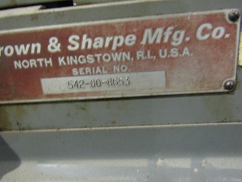 1/2 BROWN & SHARPE #00 ULTRAMATIC SCREW MACHINE